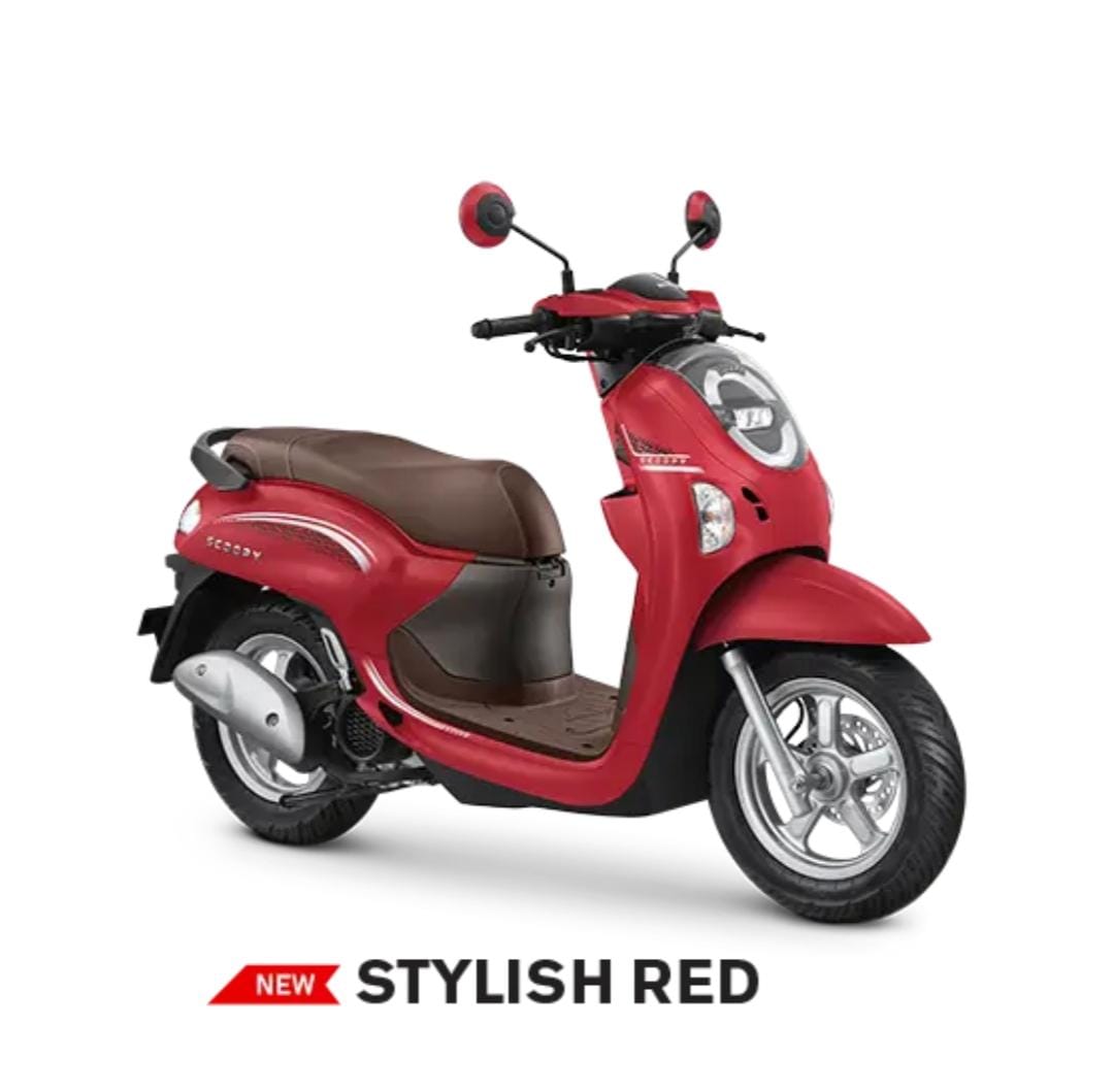 SCOOPY ( SMART KEY ) STYLISH RED