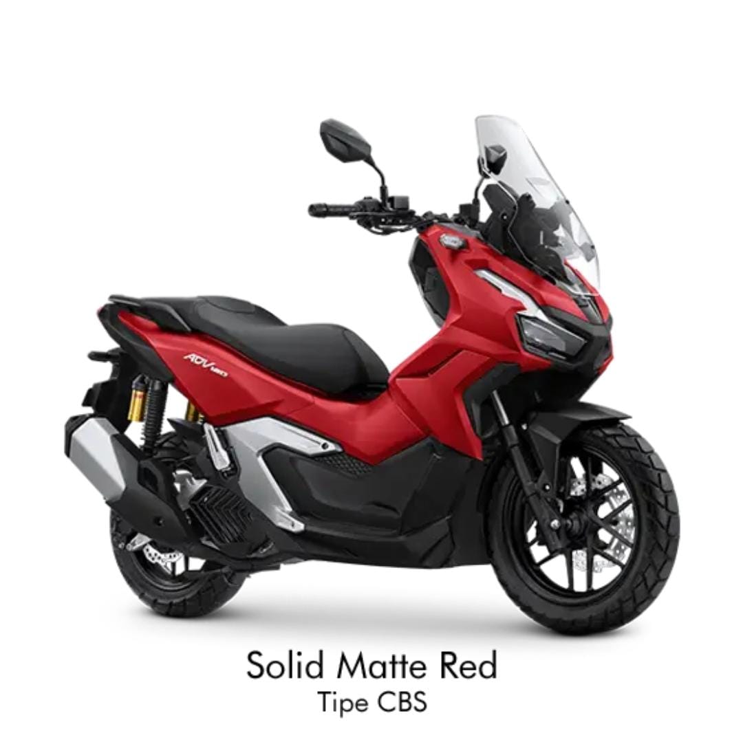 ADV 160 CBS ( SOLID MATTE RED )