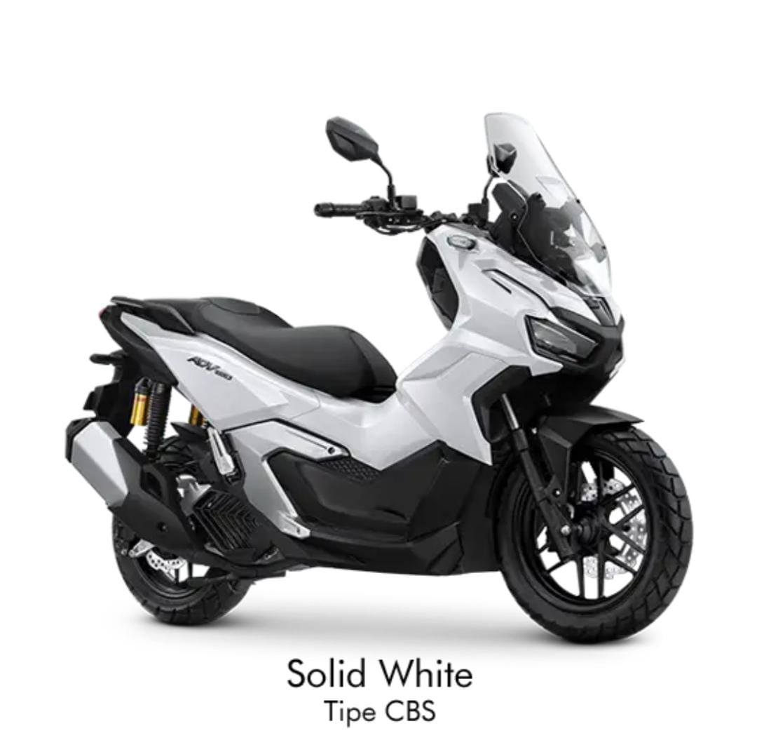 ADV 160 CBS ( SOLID WHITE )