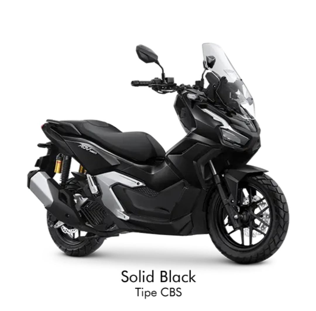 ADV 160 CBS ( SOLID BLACK )