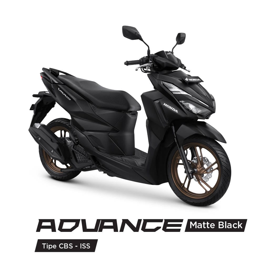 VARIO 125 CBS ISS ( ADVANCE MATTE BLACK )