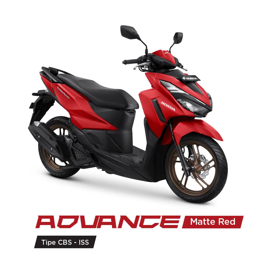 VARIO 125 CBS ISS ( ADVANCE MATTE RED )