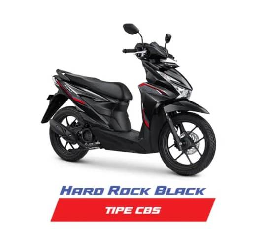 BEAT SPORTY CBS ( HARD ROCK BLACK )