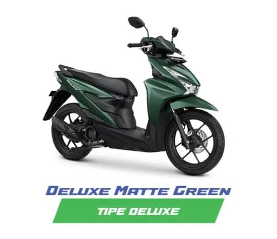 BEAT SPORTY CBS ISS ( NON SMART KEY ) DELUXE MATTE GREEN
