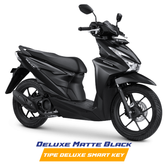 BEAT SPORTY CBS ISS ( SMART KEY )DELUXE MATTE BLACK