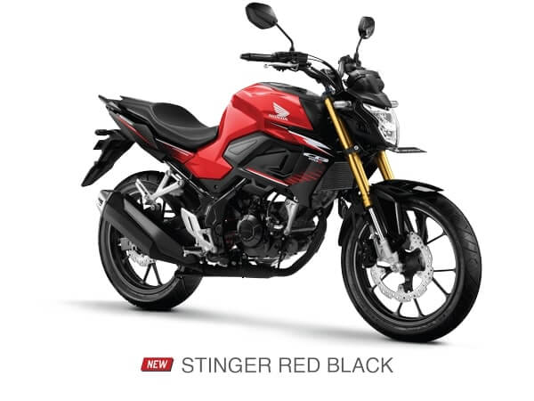 CB150 R STREETFIRE ( STINGER RED BLACK )