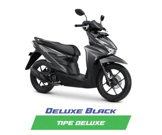 BEAT SPORTY CBS ISS ( NON SMART KEY ) DELUXE MATTE BLACK