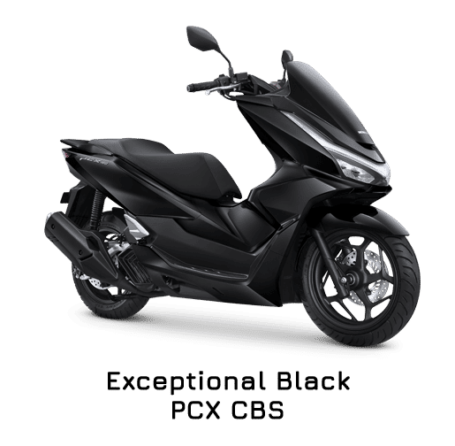 PCX 160 CBS ( EXCEPTIONAL BLACK )