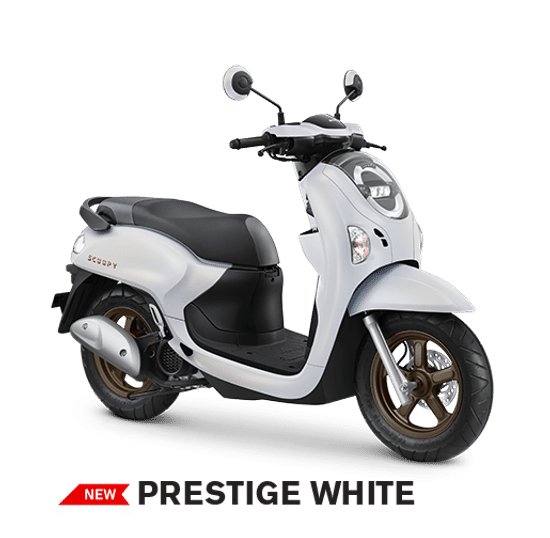 SCOOPY ( SMART KEY ) PRESTIGE WHITE