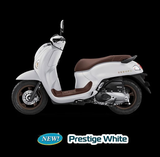 SCOOPY PRESTIGE WHITE