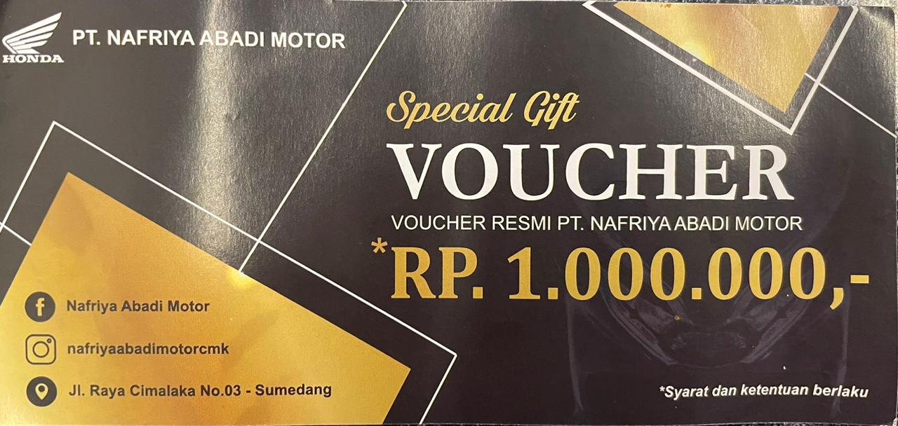 Voucher Diskon 1JT